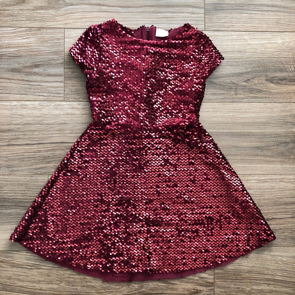 Beautiful Zara red sequin dress